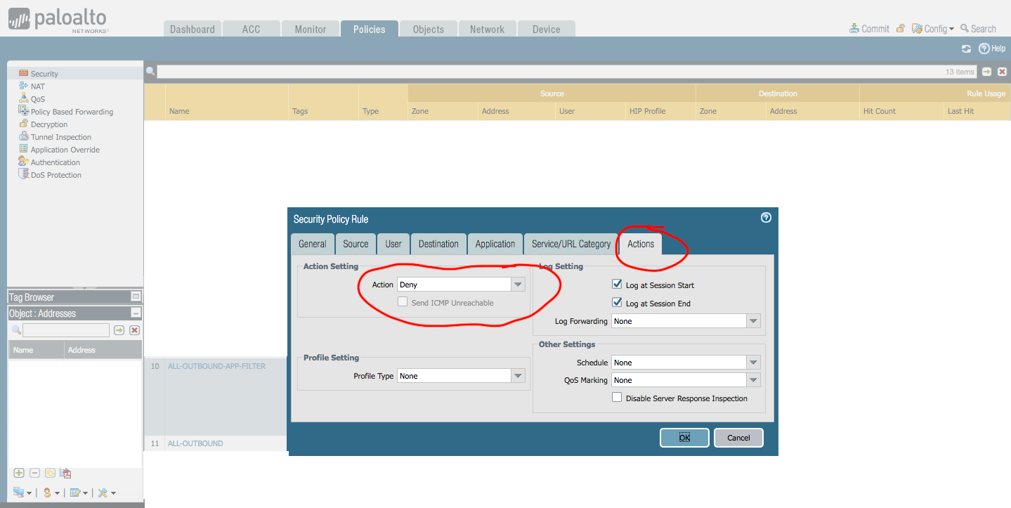 Palo Alto  Filter Application Filter Yunus Emre DEV